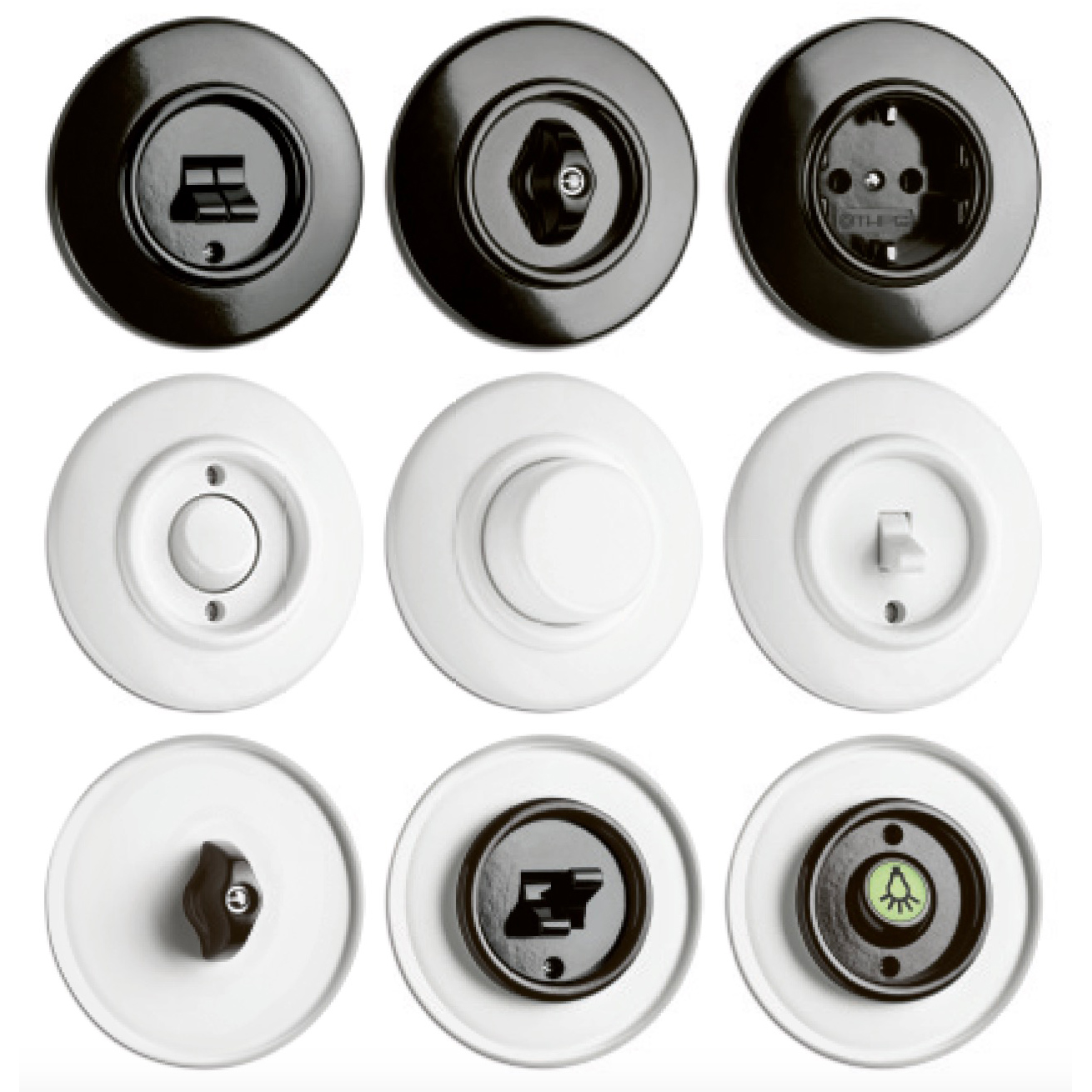 Quincaillerie vintage et haut de gamme - électricité